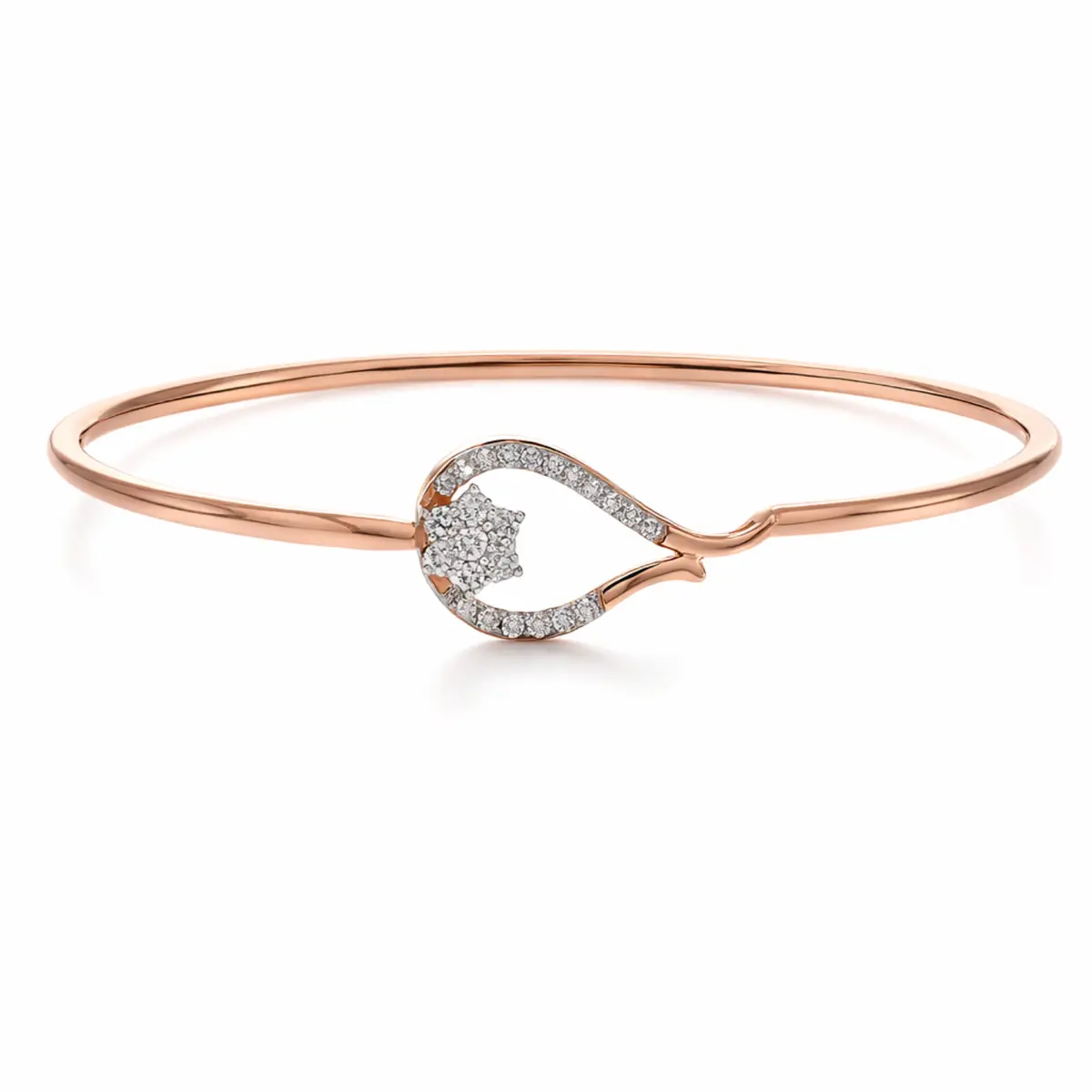 0.26 CT NATURAL DIAMOND BRACELET 18K GOLD